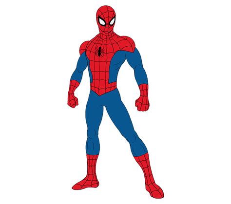 Spiderman Cartoon Drawing | Free download on ClipArtMag