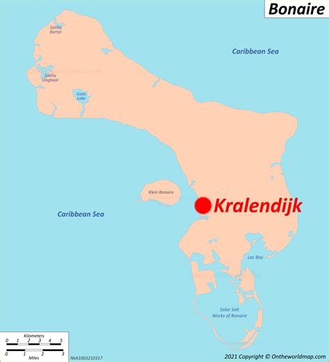 Kralendijk Map | Bonaire, Caribbean Netherlands | Maps of Kralendijk