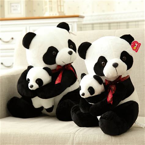 25cm 30cm New Style Father Panda Plush Toy Kids Soft Small Stuffed ...