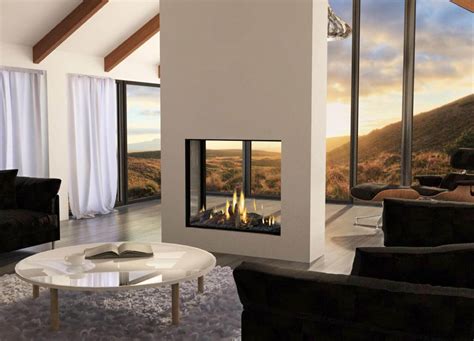 Mode KS1150 | Tall Double Sided Fireplace | est living