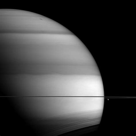 New Cassini Image Shows Methane in Saturn's Atmosphere