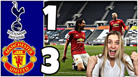 SPURS 1-3 MAN UNITED Premier League HIGHLIGHTS REACTION (WATCH ALONG ...