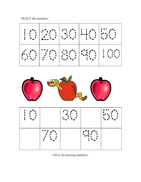 Skip Count by 10 Worksheets | Activity Shelter