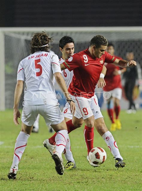 INDONESIA VS IRAN | ANTARA Foto