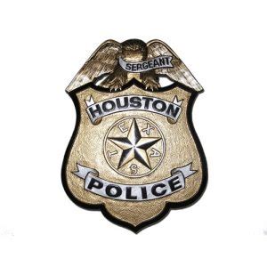 Houston Police Badge Plaque – American Plaque Company – Military Plaques, emblems, seals,shadow ...