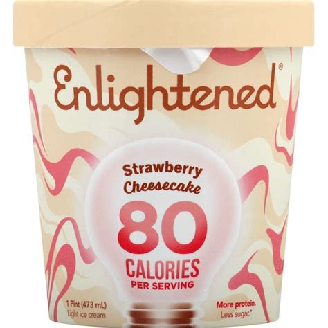 Enlightened Ice Cream, Light, Strawberry Cheesecake (1 pt) from ...