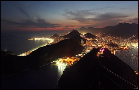 Rio skyline at night | Rio de Janeiro, Brazil | rickz | Flickr