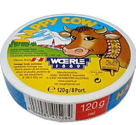 8 pcs Happy Cow Cheese SEAL PACK OREGON FRESH! SHARP CHEDDAR 120g #woerle | Happy cow cheese ...