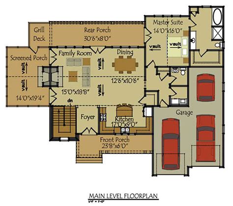 Two Story Cottage House Plan | Olde Stone Cottage