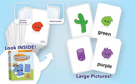 Meet the Colors - Flashcards: Kathy Oxley: 9781935610397: Books - Amazon.ca