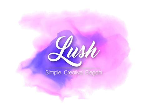 Lush Logo Design | Logo design, Lush, Logos