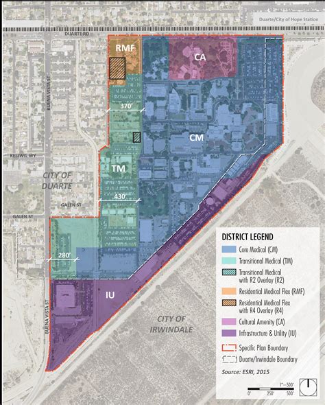 City Of Hope Duarte Campus Map