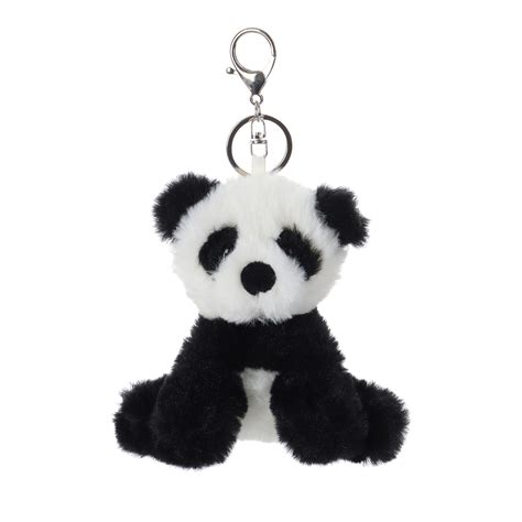 China Apricot Lamb Key- Vid Panda Stuffed Animal Soft Plush Keychain ...