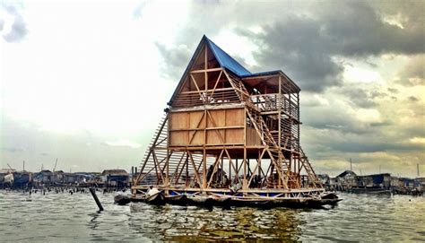 Makoko Floating School Model - JING LIU WORKS