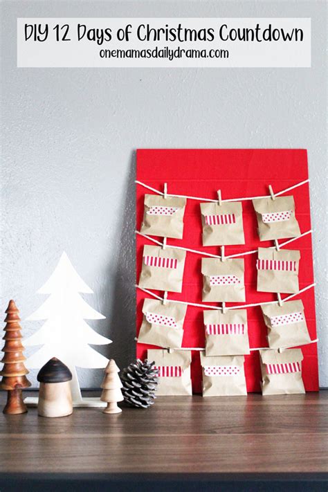 DIY 12 Days of Christmas Countdown Calendar | Scandinavian Yule Craft