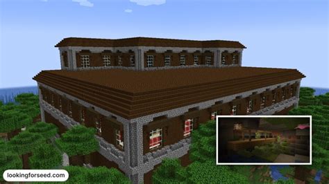 Woodland Mansion Seeds for Minecraft Java Edition | Lookingforseed.com