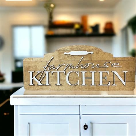 Rustic Farmhouse Kitchen Sign Vintage Farmhouse Kitchen Wall - Etsy