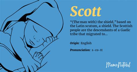 Scott Name Meaning, Origin, Popularity, Boy Names Like Scott - Mama Natural