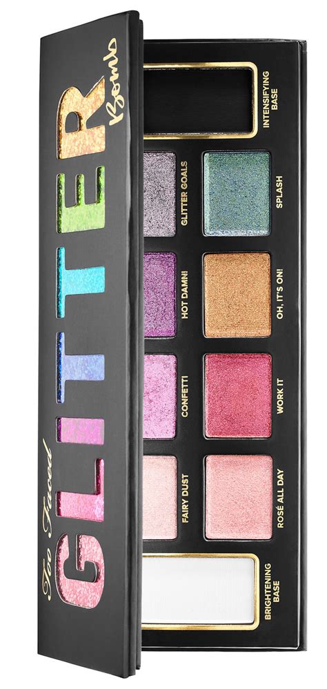 Too Faced Glitter Bomb Eyeshadow Palette Now Available – Musings of a Muse