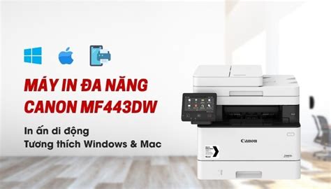 Máy in Canon i-SENSYS MF443dw, sản phẩm mới 2020| toannhan.com