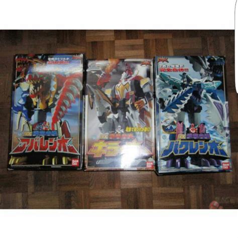 [Full Set] Super Sentai Abaranger Power Rangers Dino Thunder BOJ, Toys & Games, Bricks ...