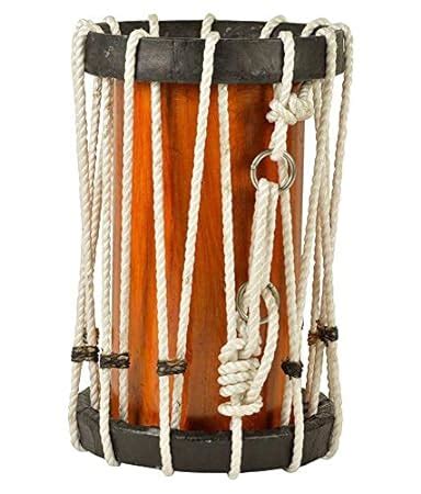 culturalshoppe Kerala Musical Instrument Chenda Drum Melam,Wood,Multi color,Pack of 1 : Amazon ...