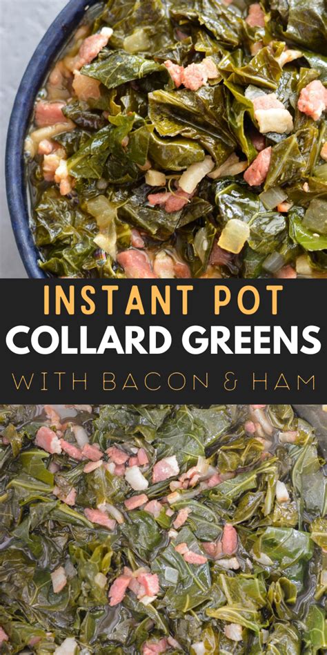 Instant Pot Collard Greens | Recipe | Instant pot dinner recipes, Easy ...