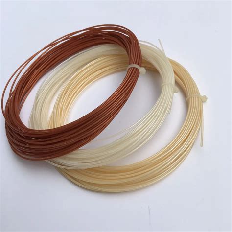 1 pc Free shipping soft feeling nylon tennis racket string 1.3mm high quality Strings 12m/pc-in ...