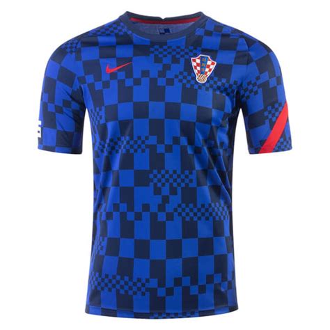 Croatia Pre Match Training Soccer Jersey | SoccerDragon