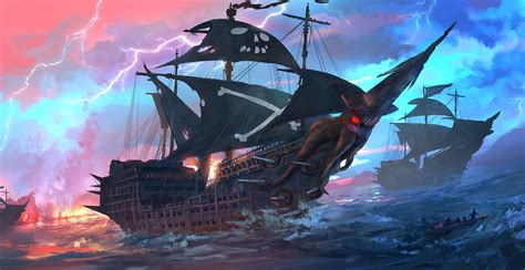 Pirate Ships on Behance | Pirate ship art, Ship art, Concept art