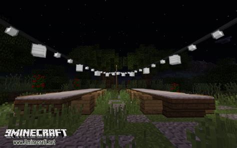 Fairy Lights Mod (1.19.2, 1.18.2) - Decorative String Lights - 9Minecraft.Net