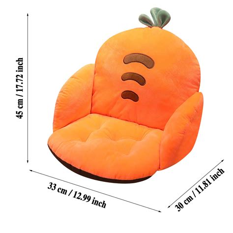 NANDIYNZHI Big Deals Cute Cartoon Cushion Back Office Chair Cushion ...