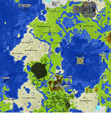 [ADV/SURV/BOSSFIGHT] Open World RPG map! Pellagia, Land of the dying Gods V.1.0.5 Mini Update ...