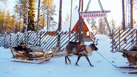 Visit Santa Claus Village in Lapland Finland and see the Northern ...