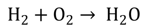 About the Chemical Reaction - The chemical reaction in Rocket fuel