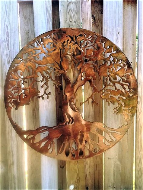 36 Inch Tree Of Life Metal Wall Art Customized