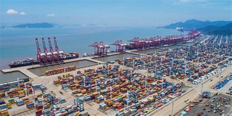 Ningbo-Zhoushan Port sets a new monthly container throughput record ...