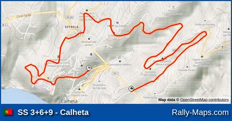 SS 3+6+9 - Calheta stage map | Rali da Calheta 2021 [CORAL] 🌍 | Rally ...