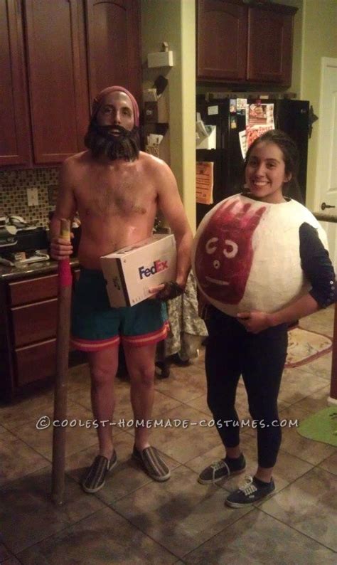 Excellent Wilson and Tom Hanks Cast Away Couple Costume