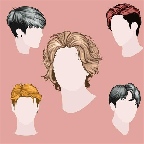 How To Draw Male Hair