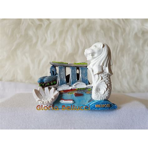 Singapore Souvenirs singapore Overseas Refrigerator Magnets singapore merlion | Shopee Philippines