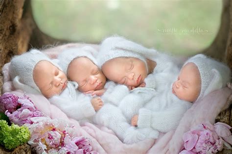 These identical quadruplets had a photo-shoot and it is so BEAUTIFUL | MagicMum.com