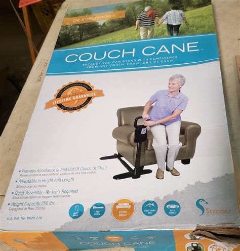 Stander Couch Cane with Organizer Pouch - Schmalz Auctions