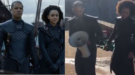 WATCH: Grey Worm & Missandei Dancing To 'My Boo' On The 'GoT' Set