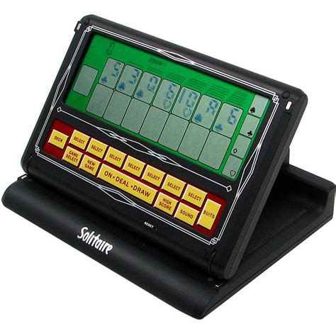 Trademark Games 2-in-1 Portable Video Solitaire Touch-Screen Game-10 ...