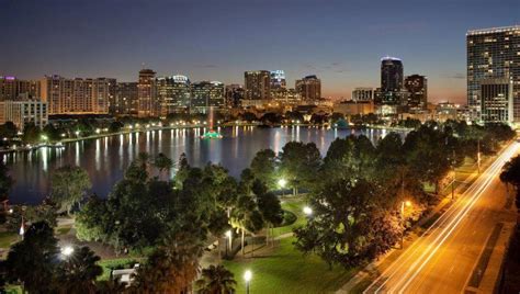 Orlando at night. | Downtown orlando, Photography orlando, Skyline