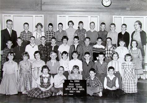 History of Walla Walla Public Schools: Edison Class Photo's 1960's & 1970