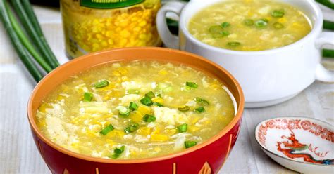 Chicken and corn soup (easy Chinese recipe)