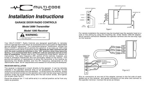 Multi Code Garage Opener Instructions | Dandk Organizer