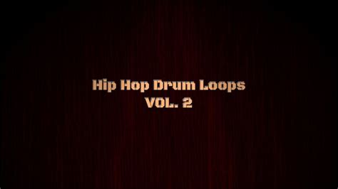 Hip Hop Drum Loops Vol. 2 | Drum Loop Kit - YouTube